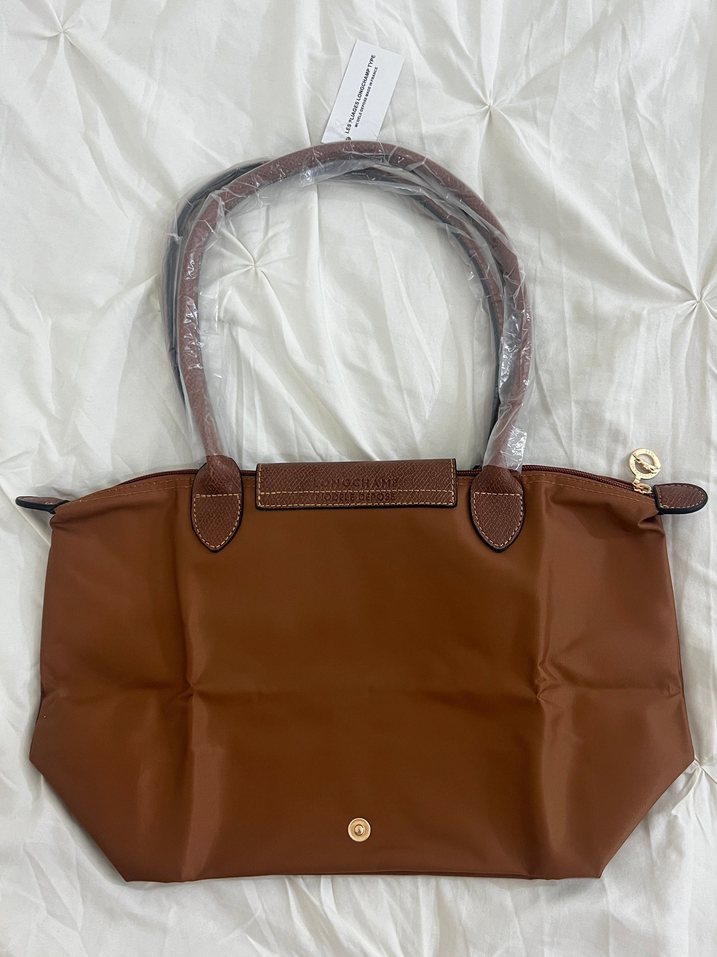 Longchamp Tote Medium - Brown (WITH BRAND LOGO)