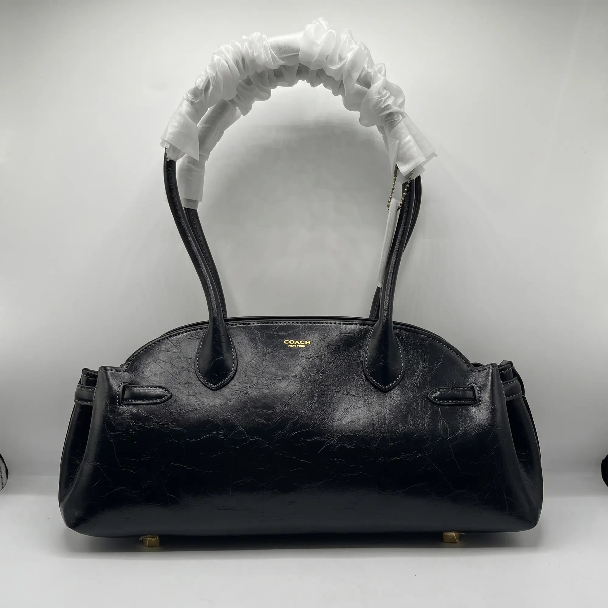 COACH Empire 34 Leather Shoulder Bag