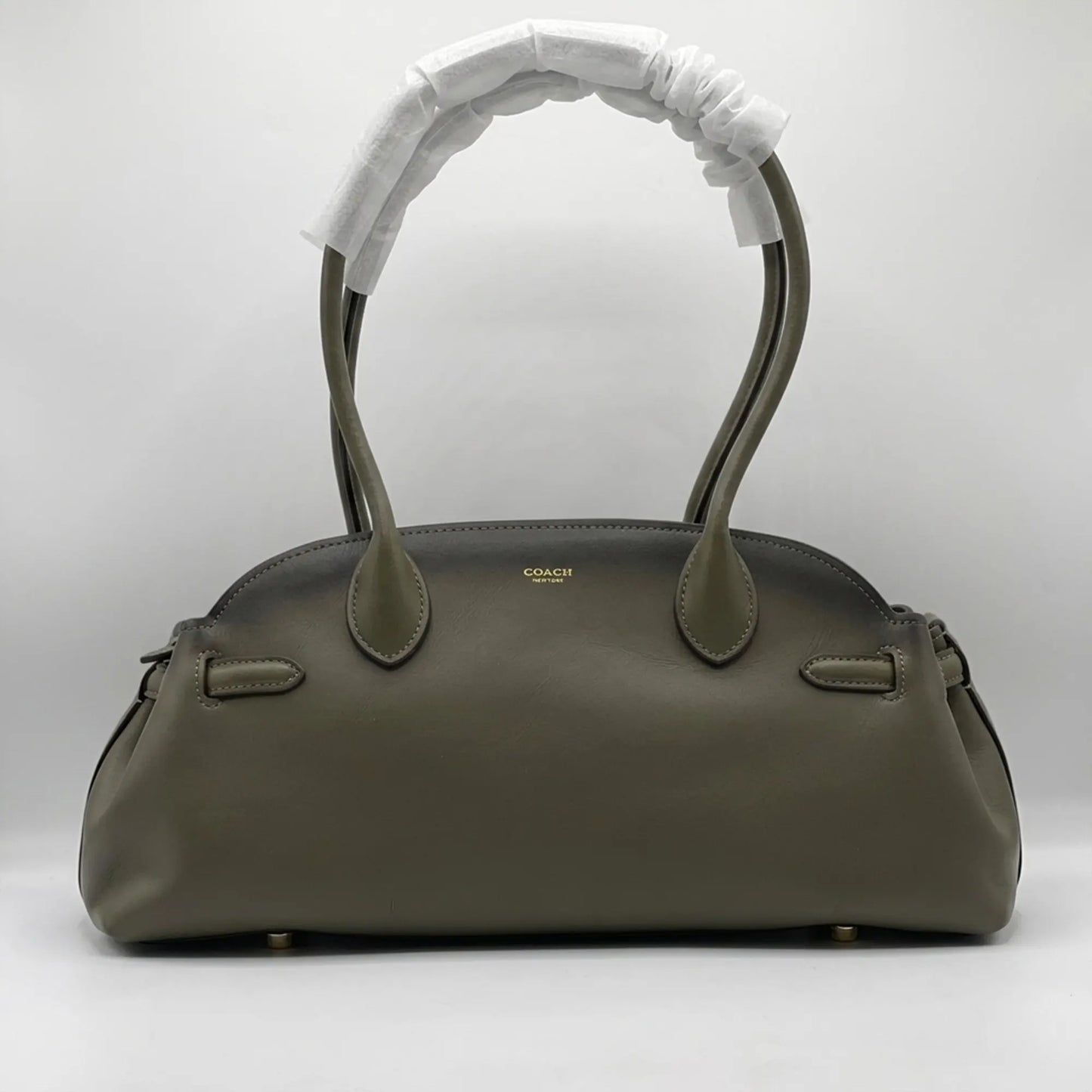 COACH Empire 34 Leather Shoulder Bag