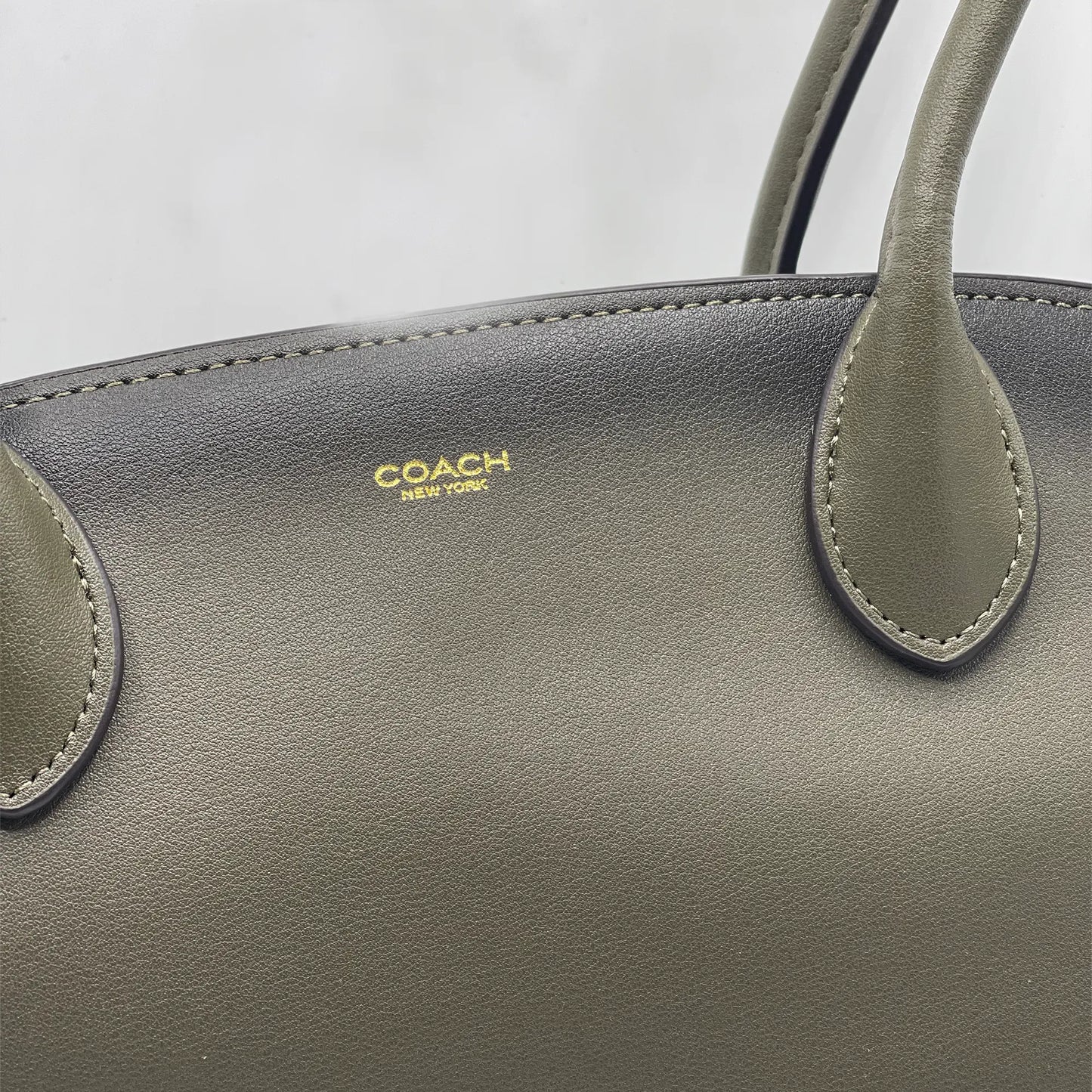 COACH Empire 34 Leather Shoulder Bag