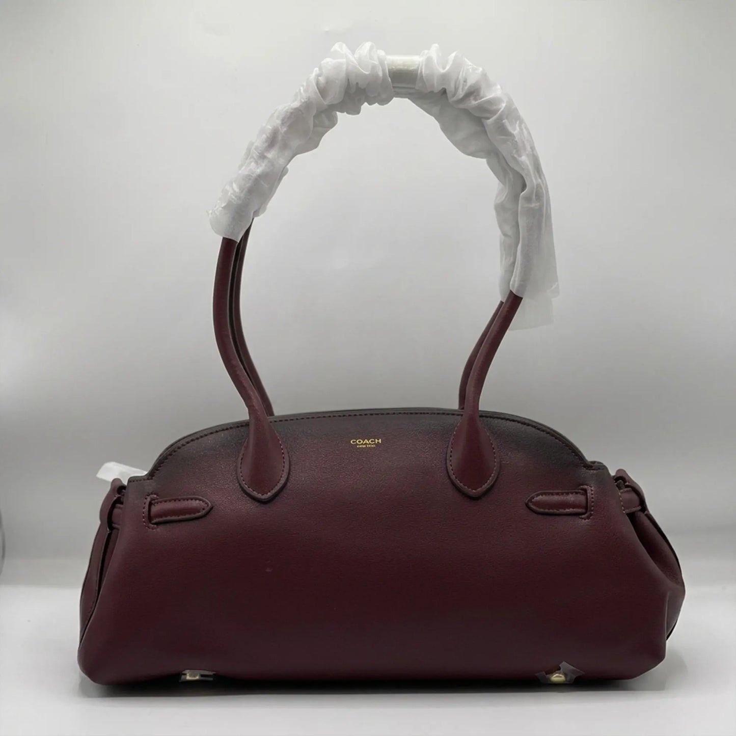 COACH Empire 34 Leather Shoulder Bag