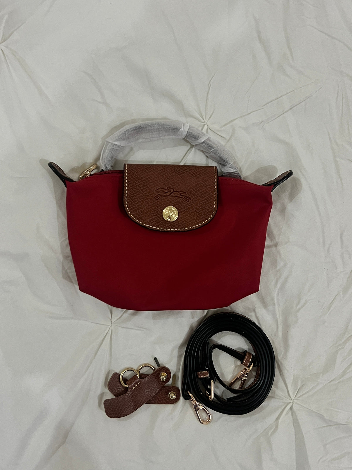 Longchamp Crossbody Bag with Strap (WITH BRAND LOGO)