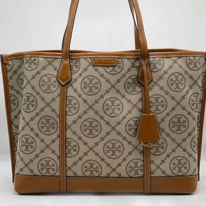 Tory Burch T Monogram Large Jacquard Tote Bag Hazel