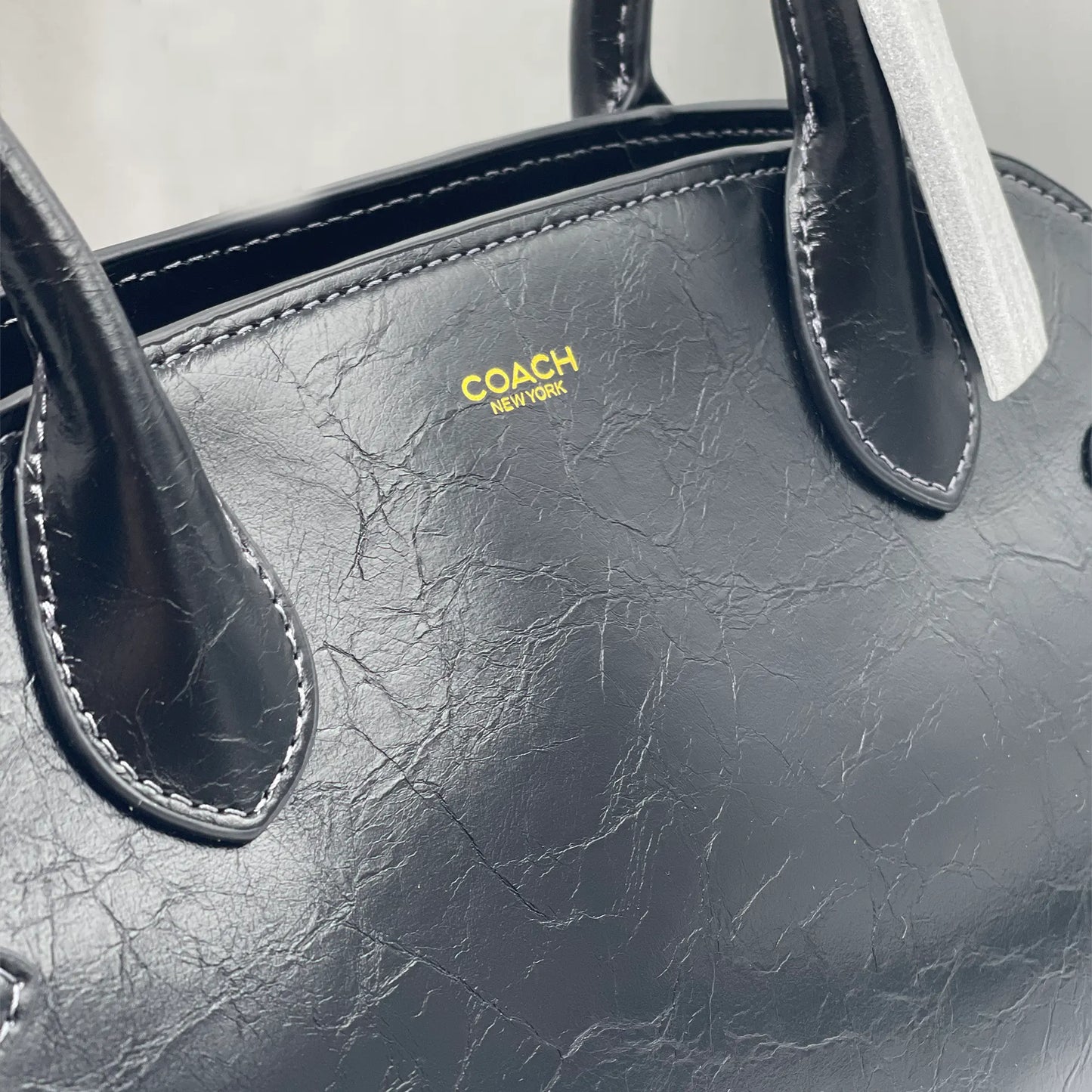COACH Empire 34 Leather Shoulder Bag