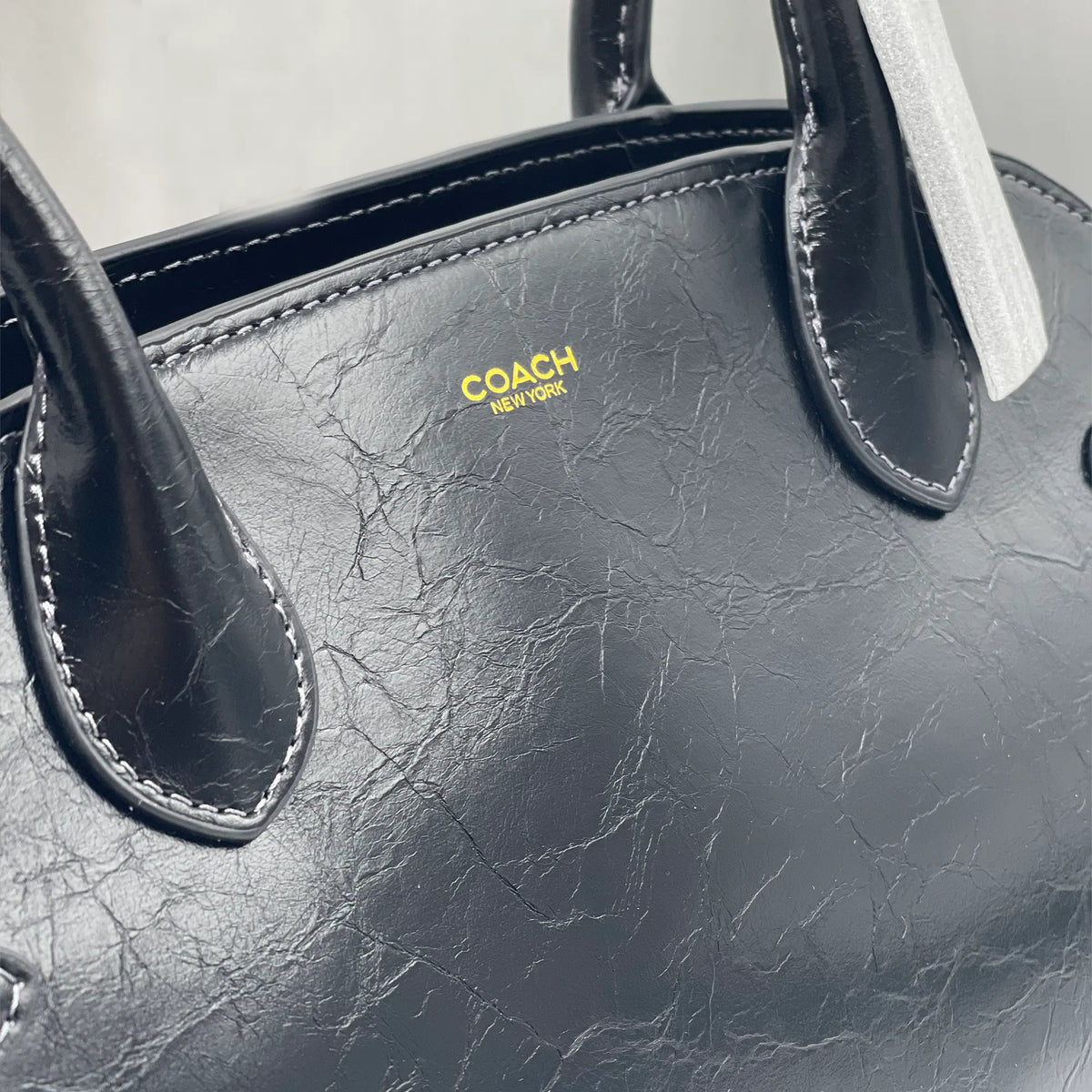 COACH Empire 34 Leather Shoulder Bag