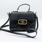 COACH TOP SHOLDER BAG Black