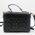 COACH TOP SHOLDER BAG Black