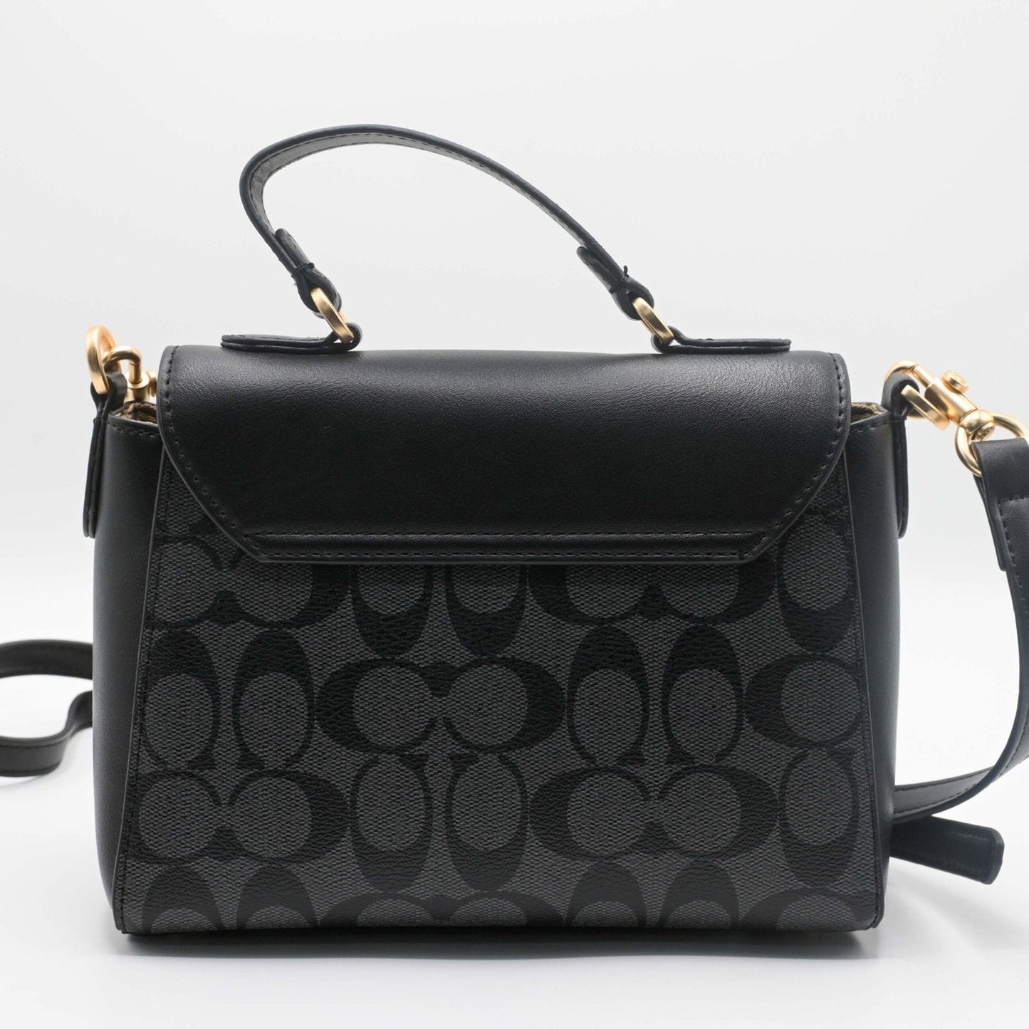 COACH TOP SHOLDER BAG Black