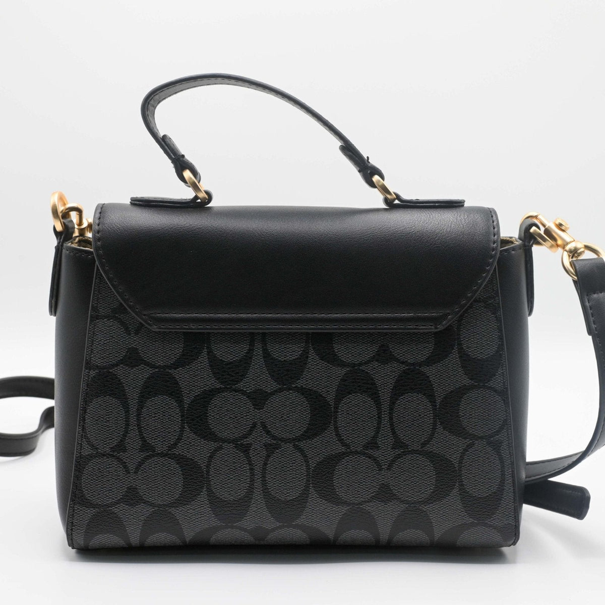 COACH TOP SHOLDER BAG Black