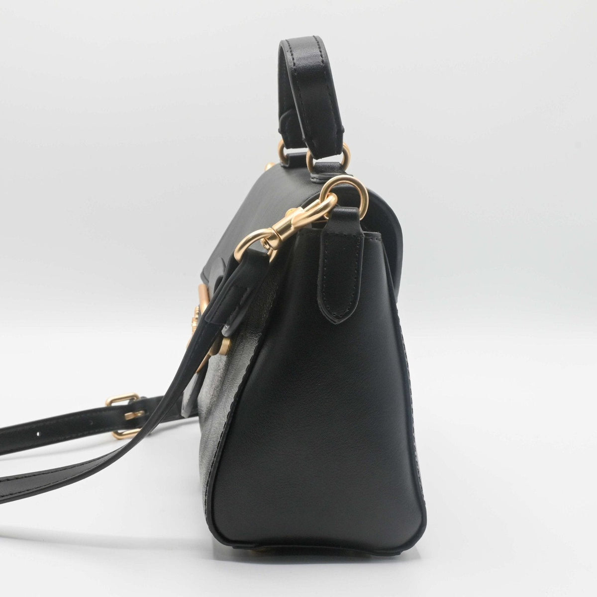 COACH TOP SHOLDER BAG Black