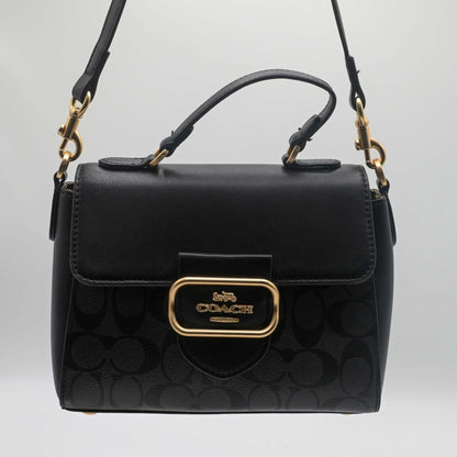 COACH TOP SHOLDER BAG Black