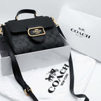COACH TOP SHOLDER BAG Black