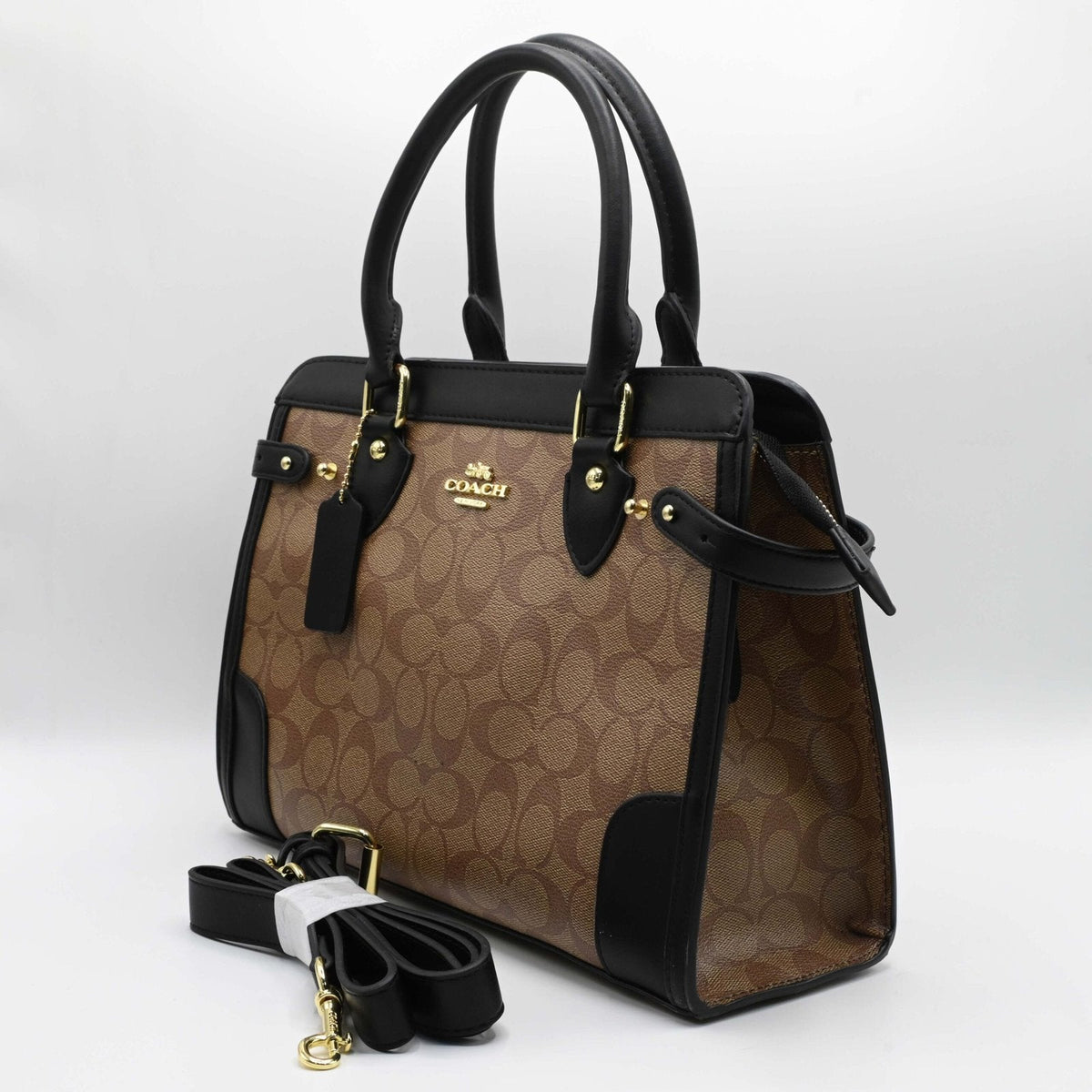 COACH Handbag Dark Brown