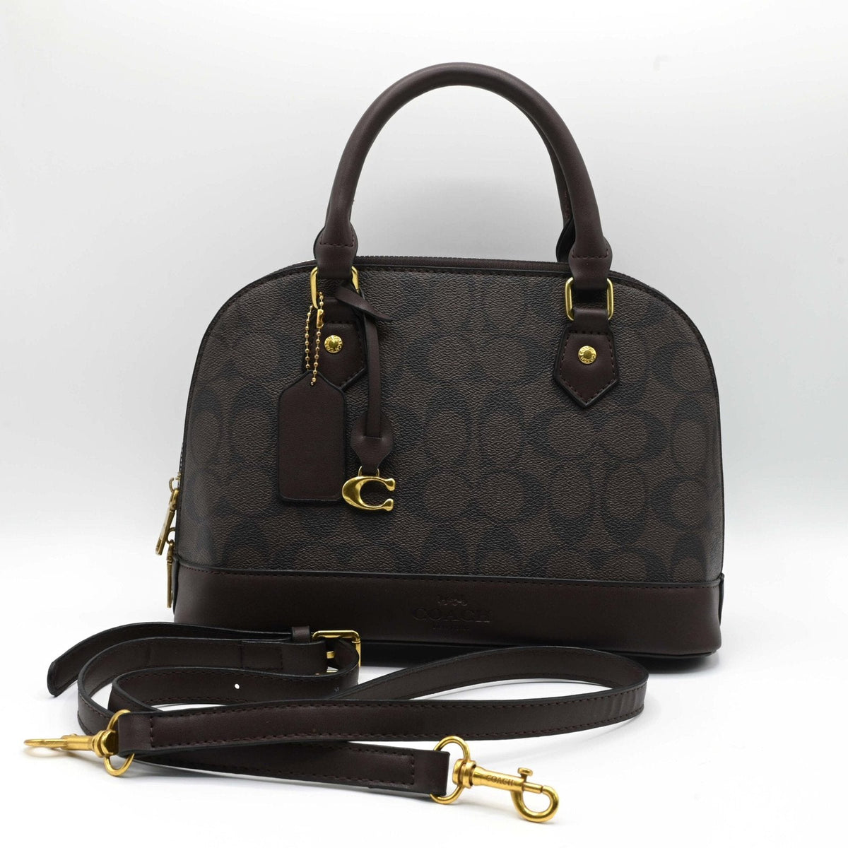 COACH Handbag Dark Brown