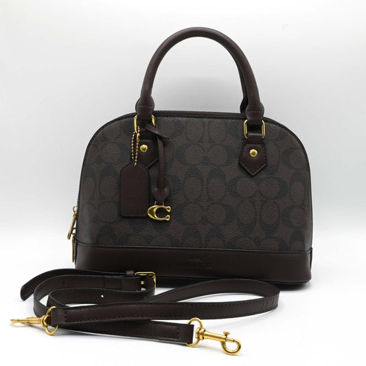 COACH Handbag Dark Brown