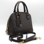 COACH Handbag Dark Brown