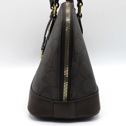 COACH Handbag Dark Brown