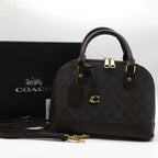 COACH Handbag Dark Brown