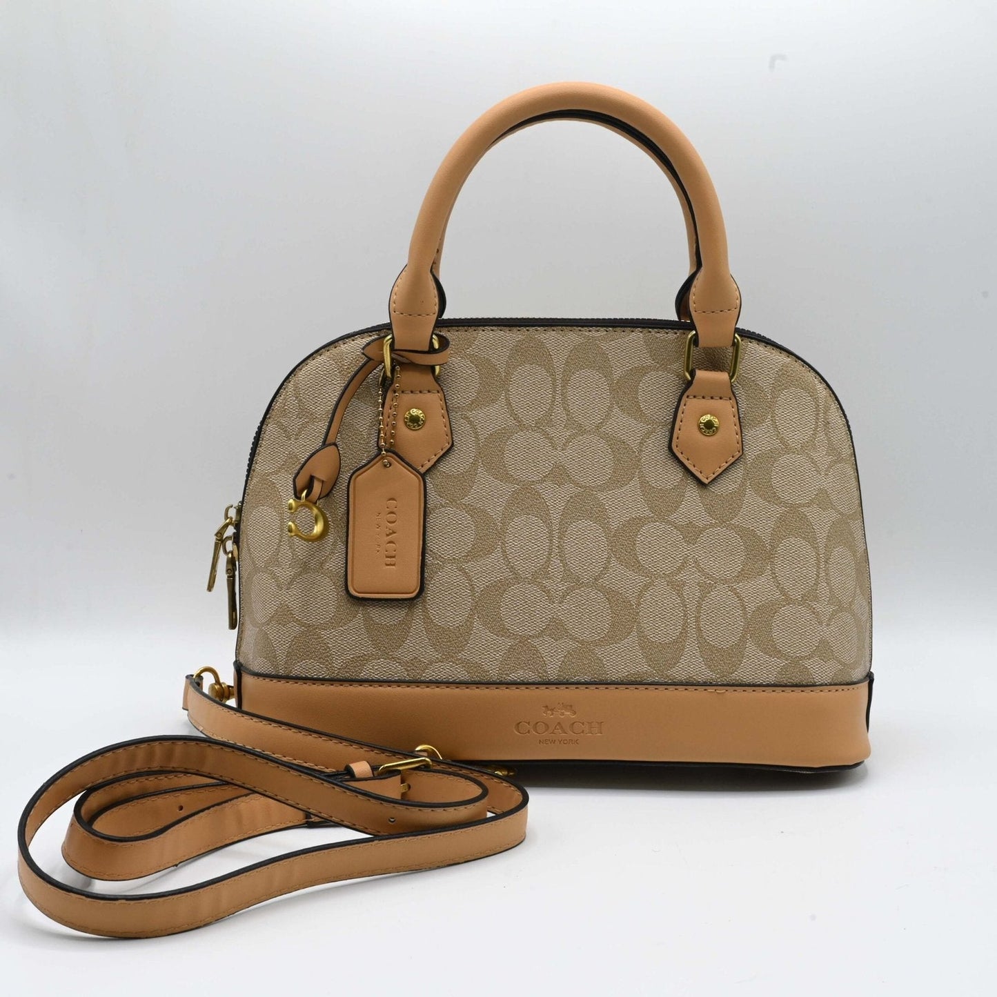 COACH Handbag Light Brown