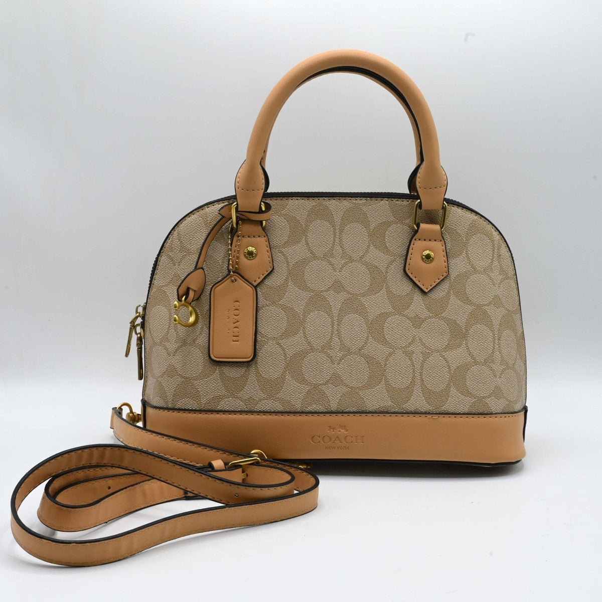 COACH Handbag Light Brown