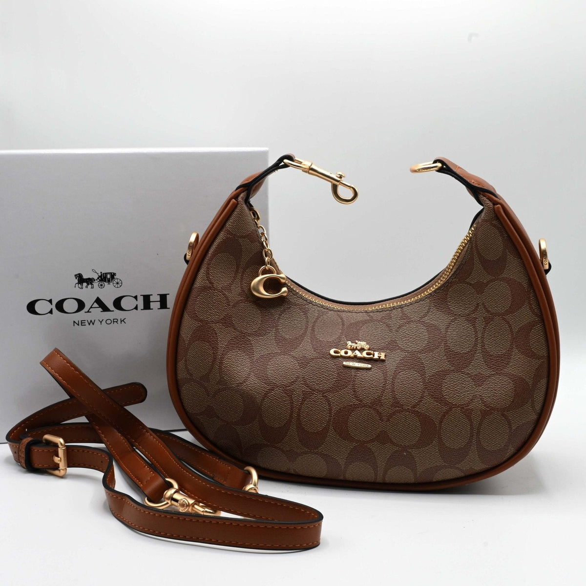 COACH jonie bag Brown
