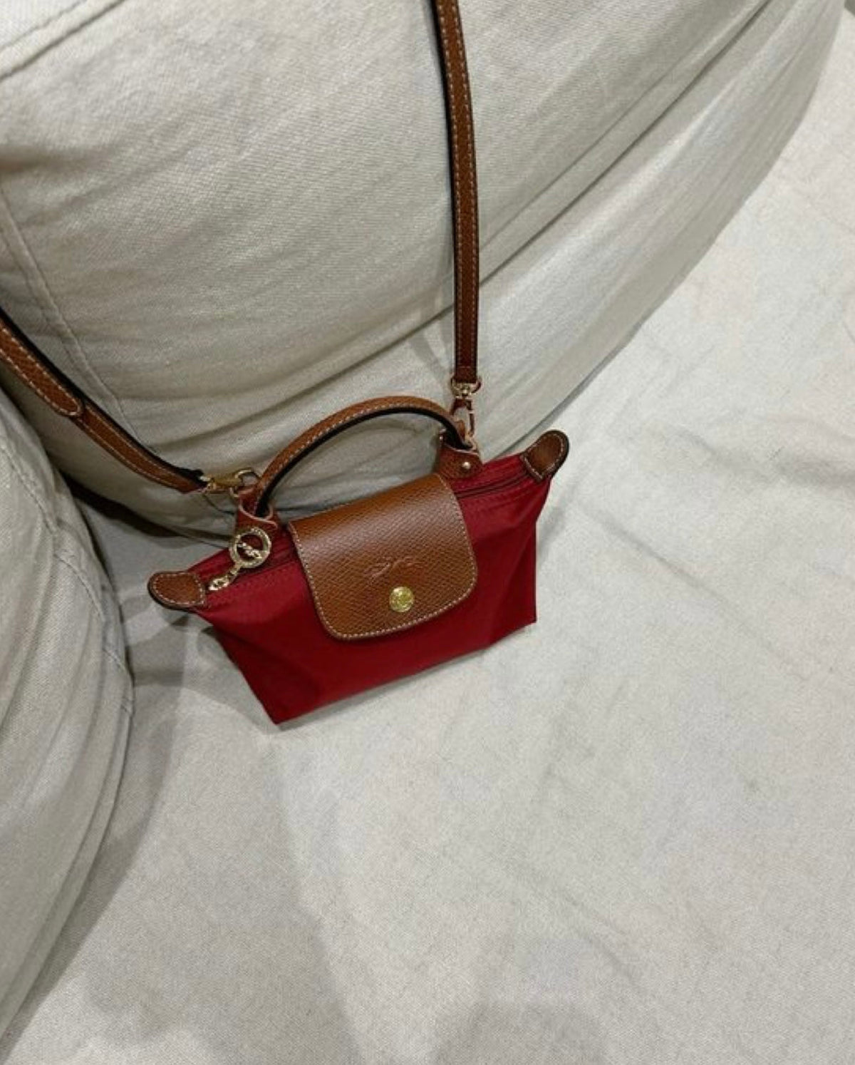Longchamp Crossbody Bag with Strap (WITH BRAND LOGO)