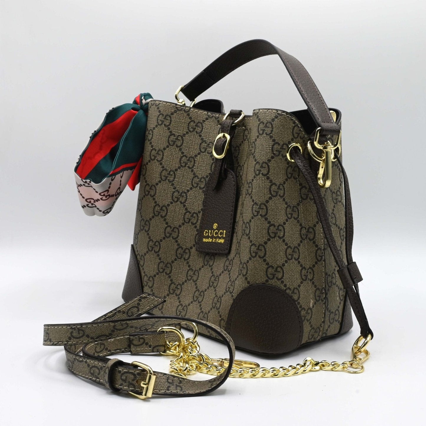 GG BUCKET Brown