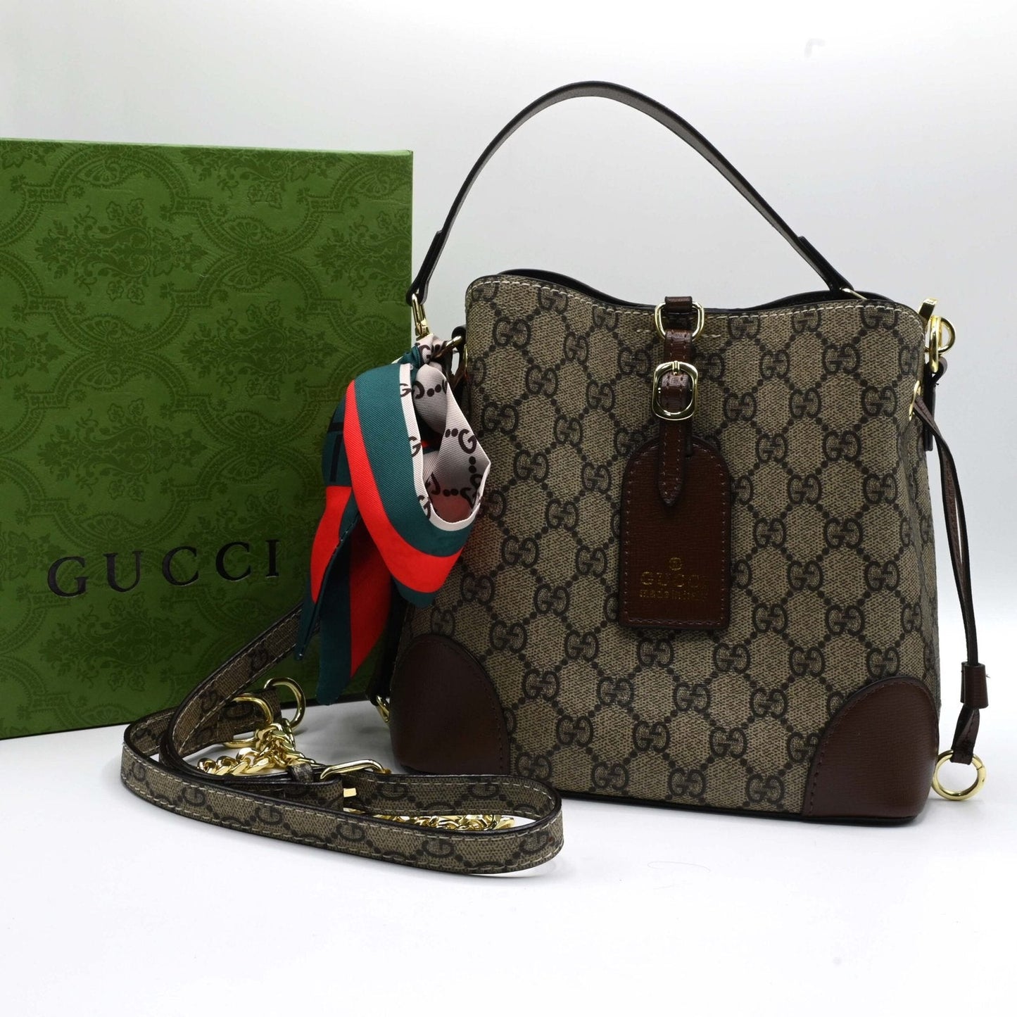 GG BUCKET Dark Brown