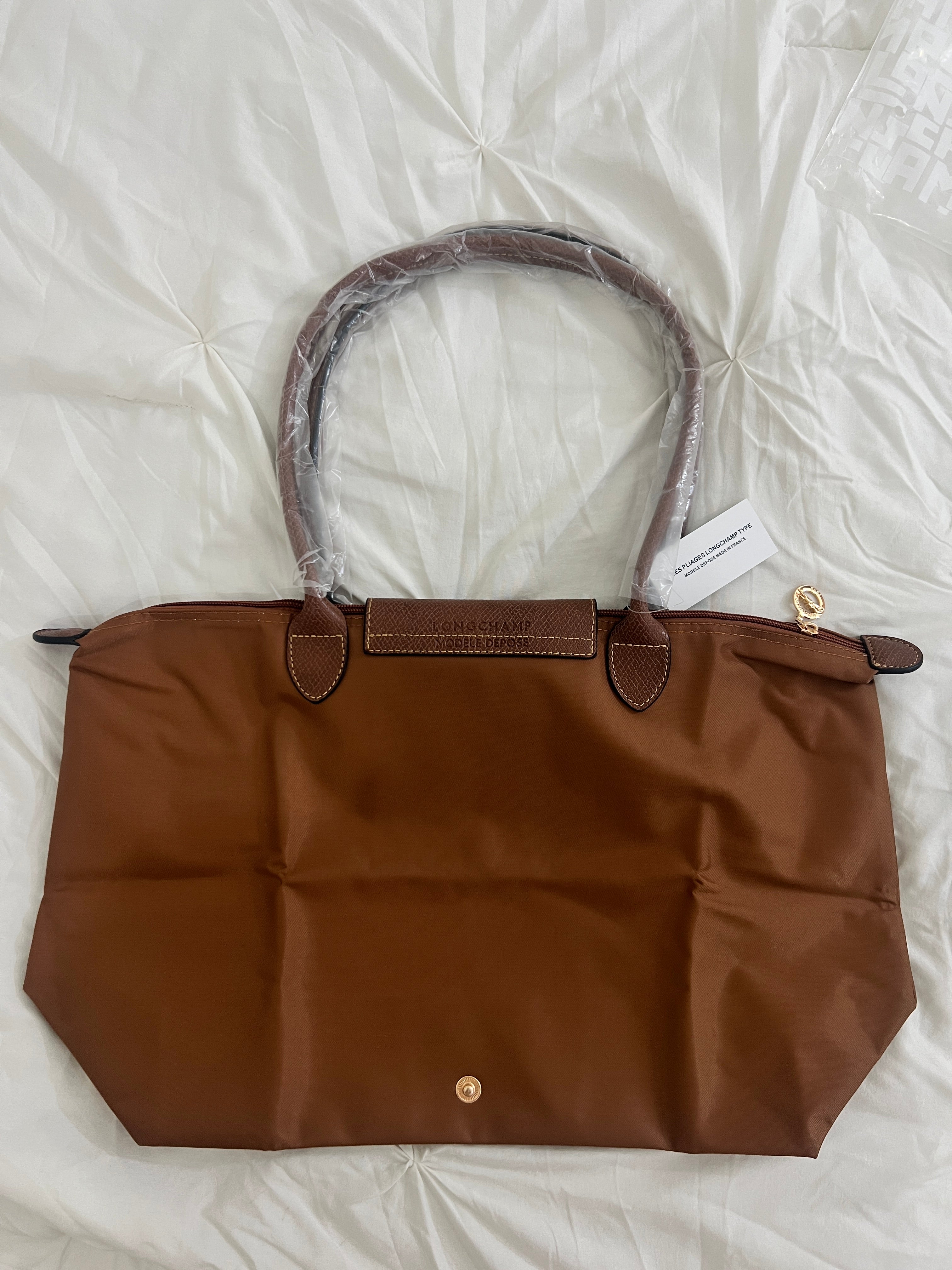 Longchamp Tote Large - Brown (WITH BRAND LOGO)