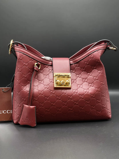 GG HAND BAG Mahroon