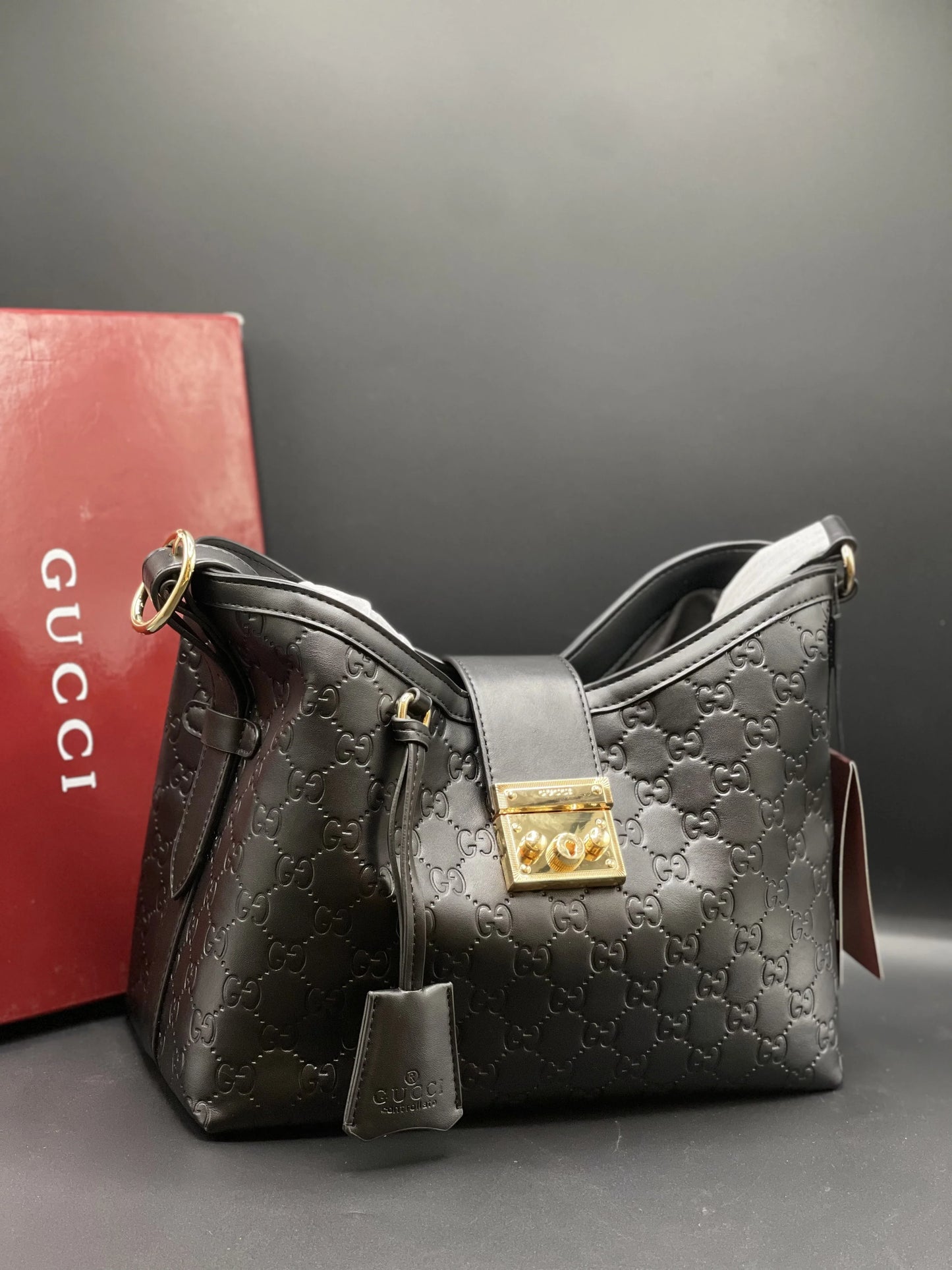 GG HAND BAG Black