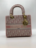 Dior LADY HAND BAG - Pink Oblique