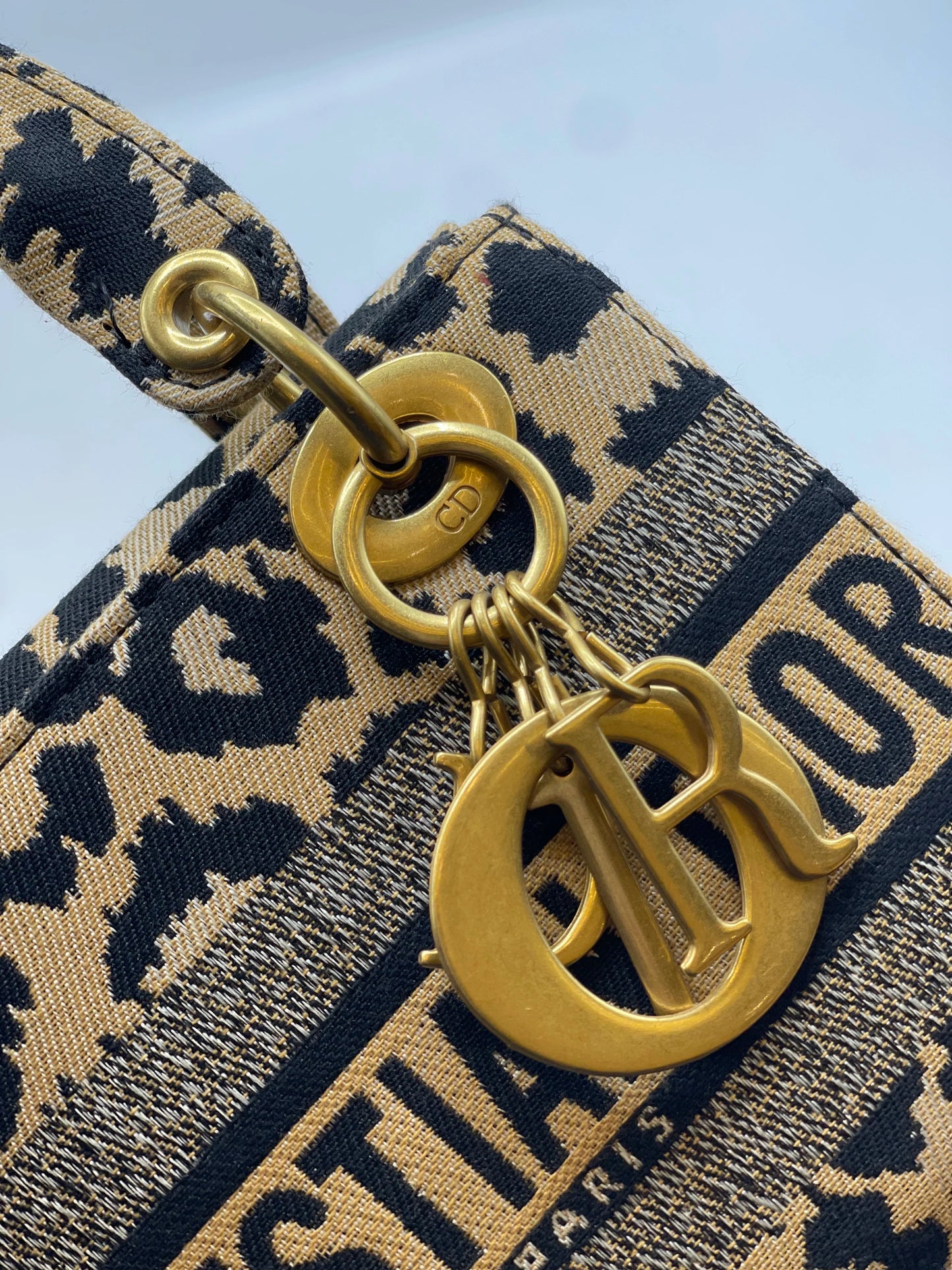 Dior LADY MINI HAND BAG Brown