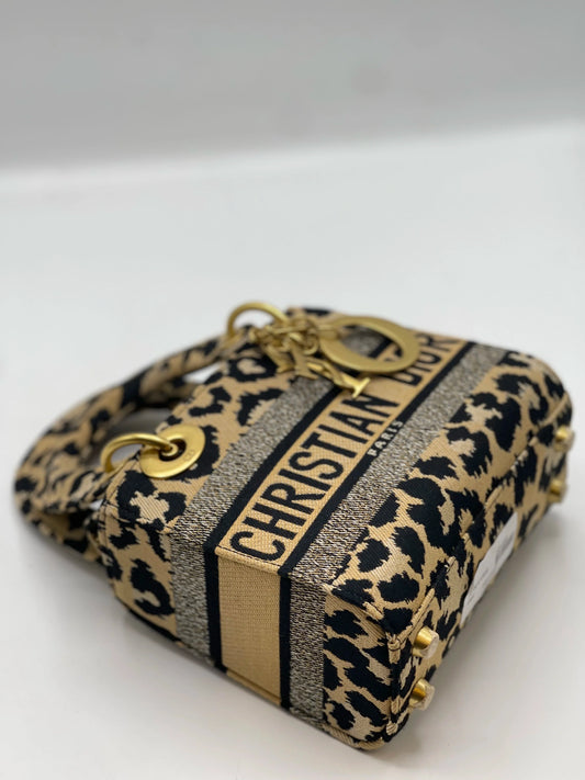 Dior LADY MINI HAND BAG Brown