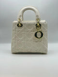 Dior LADY HAND BAG - White