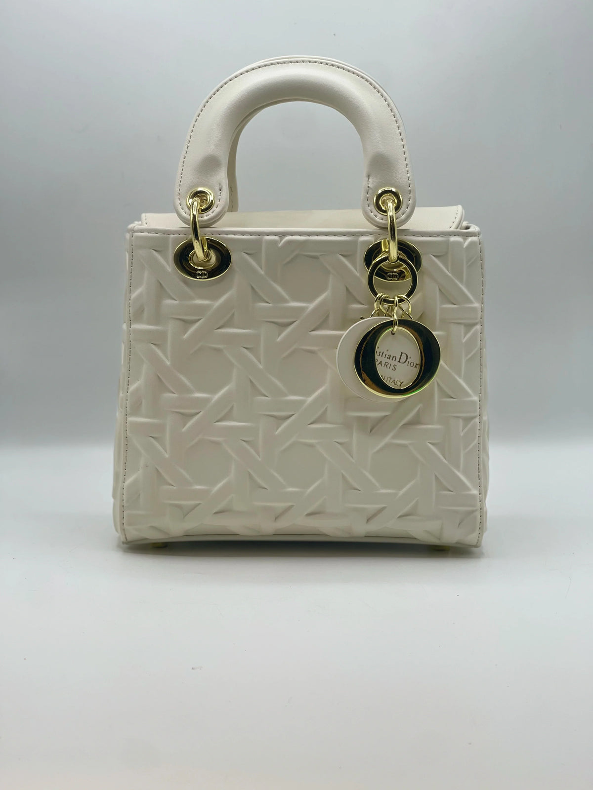 Dior LADY HAND BAG - White