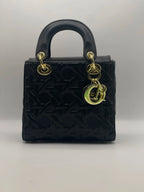 Dior LADY HAND BAG - Black Oblique