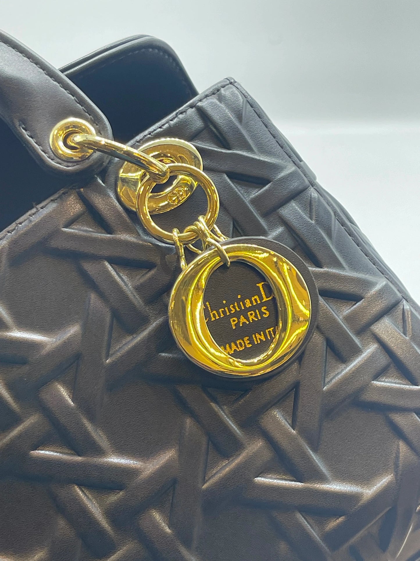 Dior LADY HAND BAG - Black Oblique