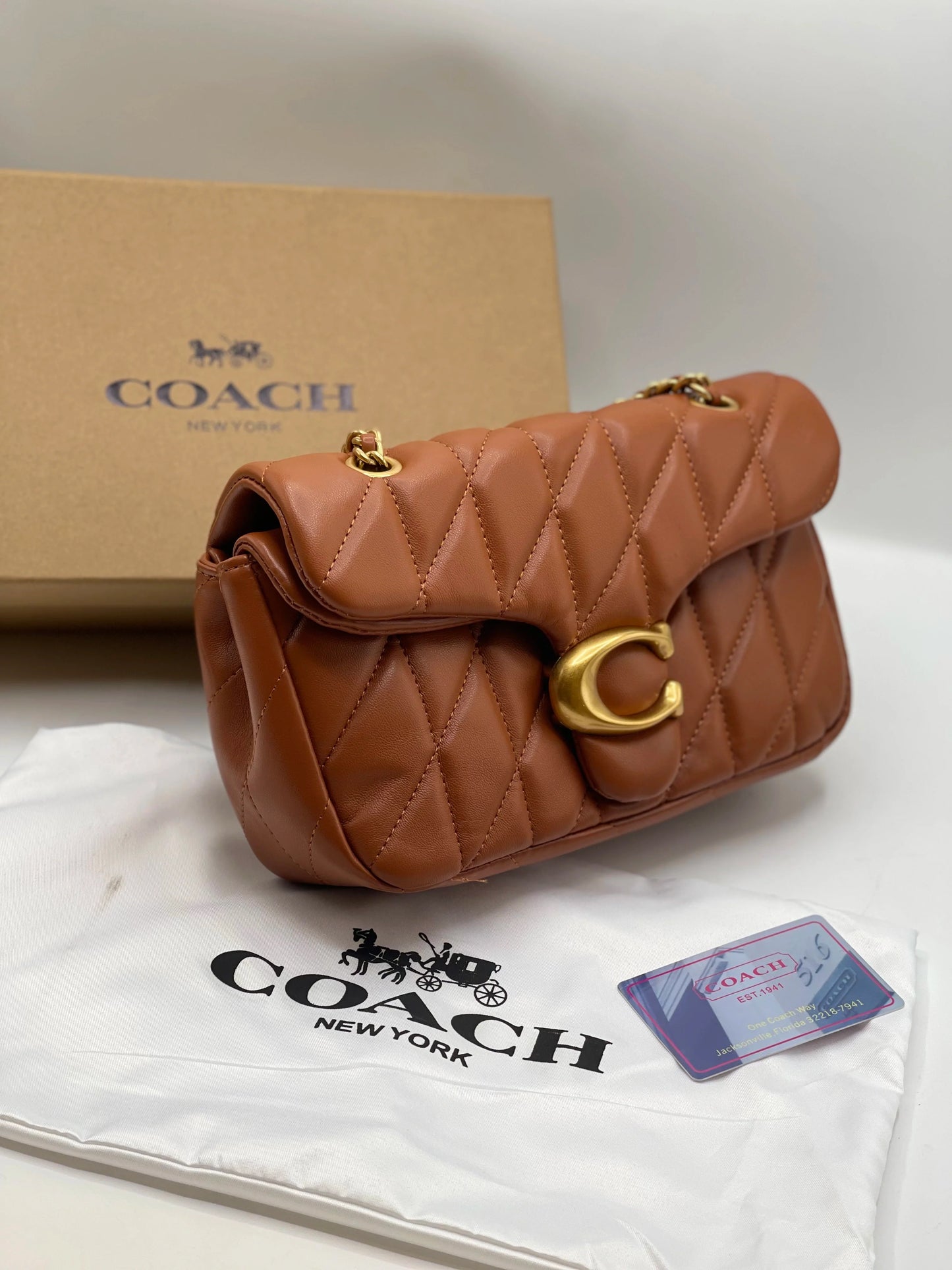 COACH Tabby Quilted