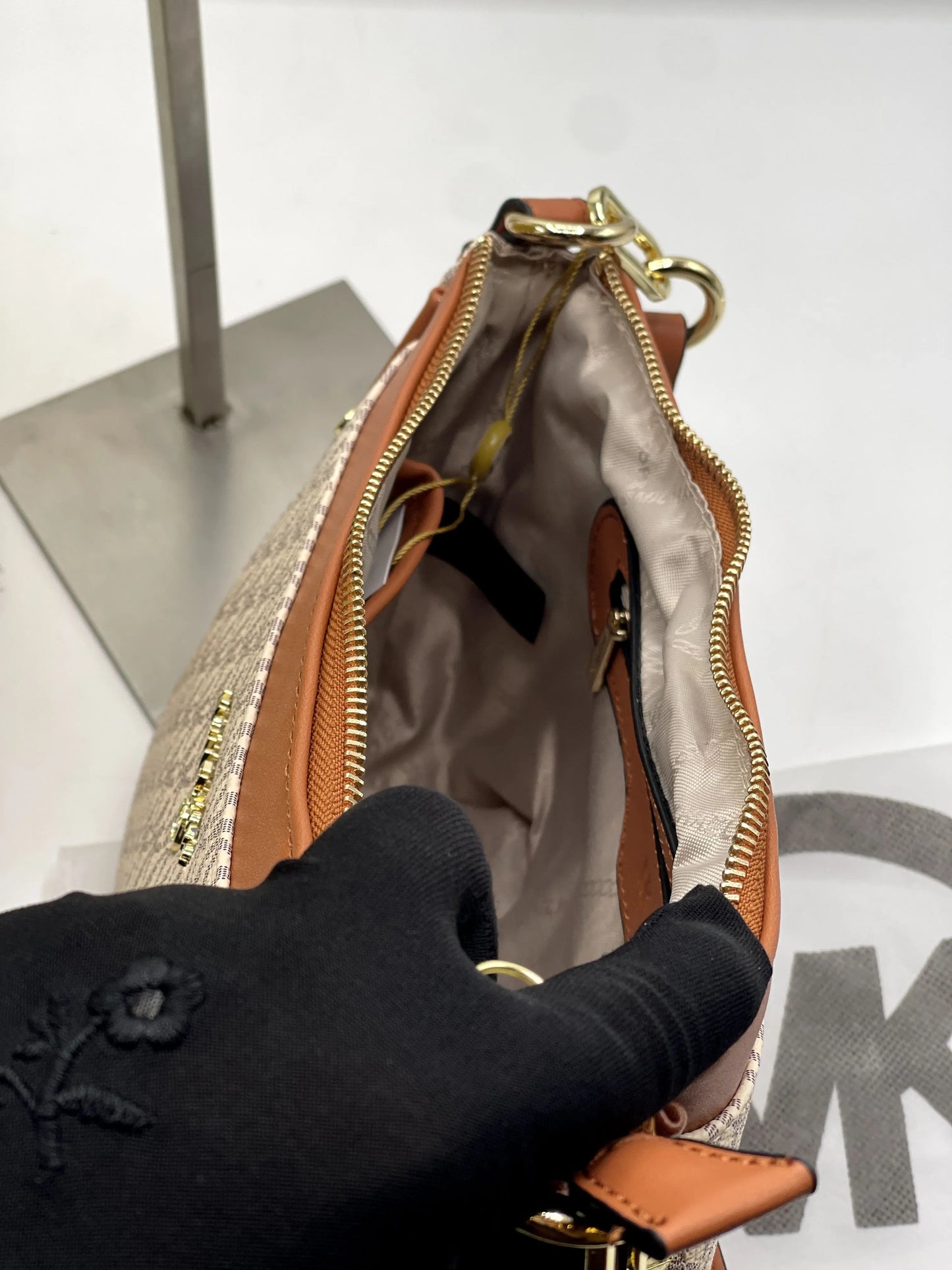 MK-Luxe Pochette Shoulder Bag