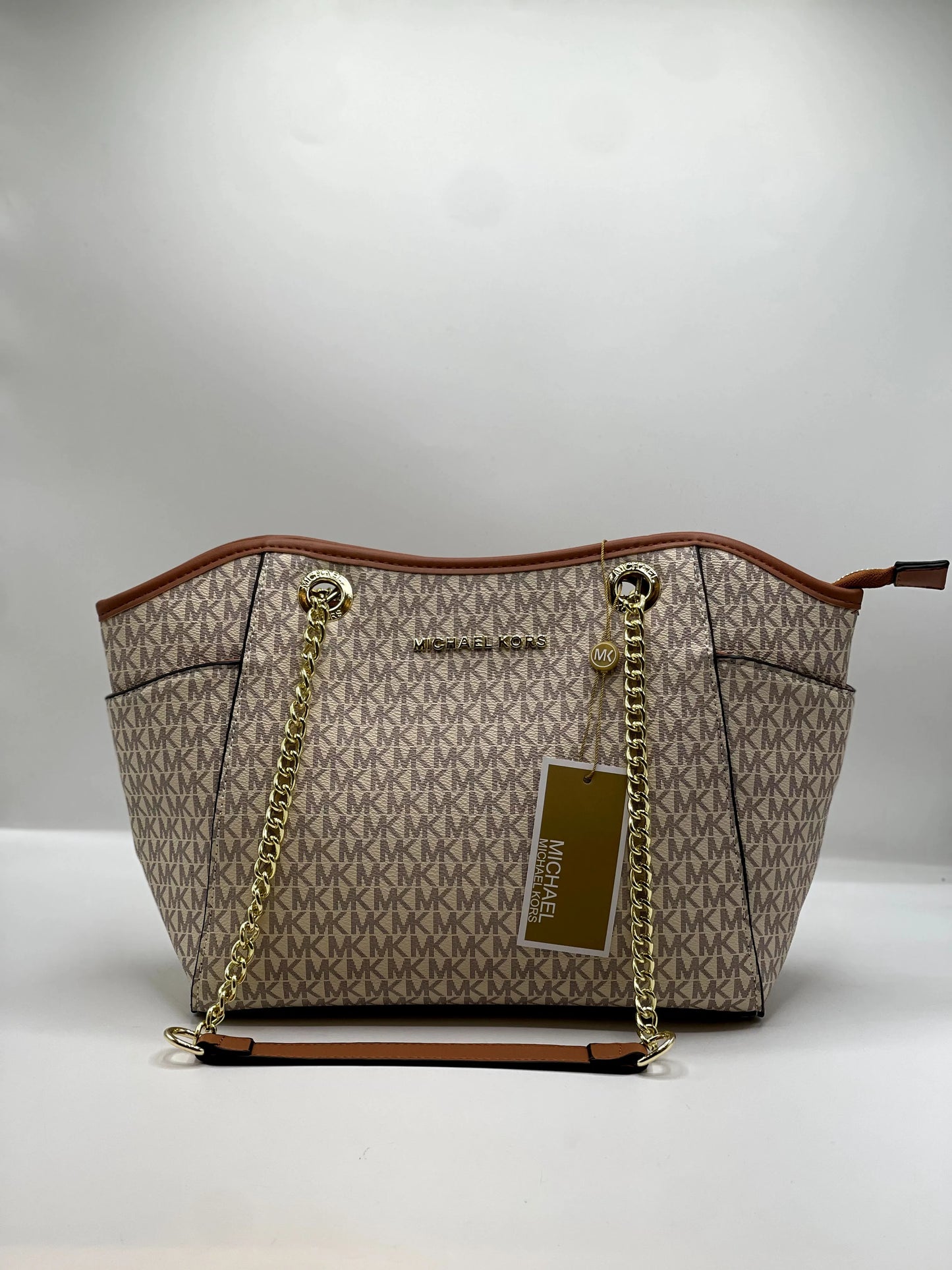 MK-Chain Luxe Tote
