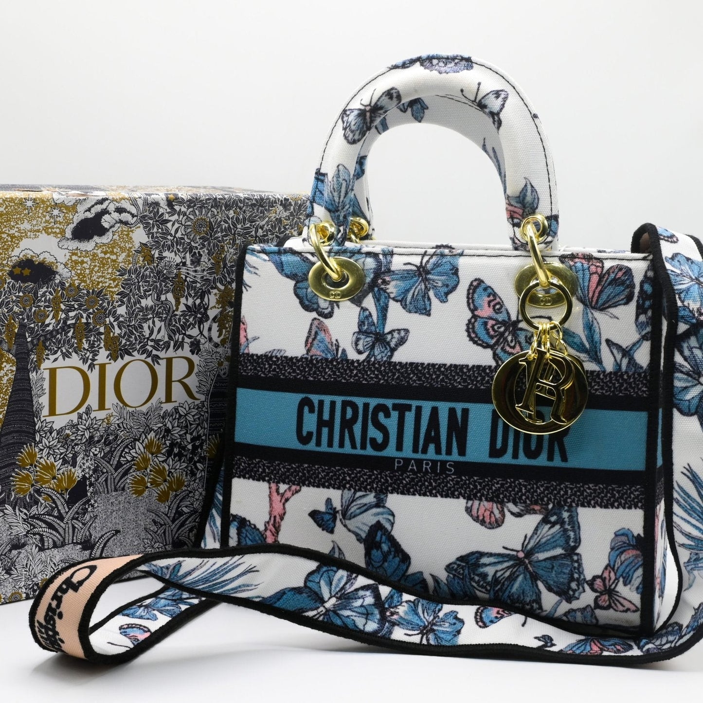 Dior LADY Blue White