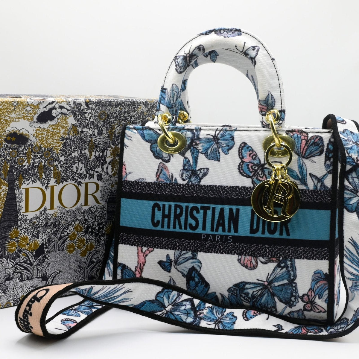 Dior LADY Blue White