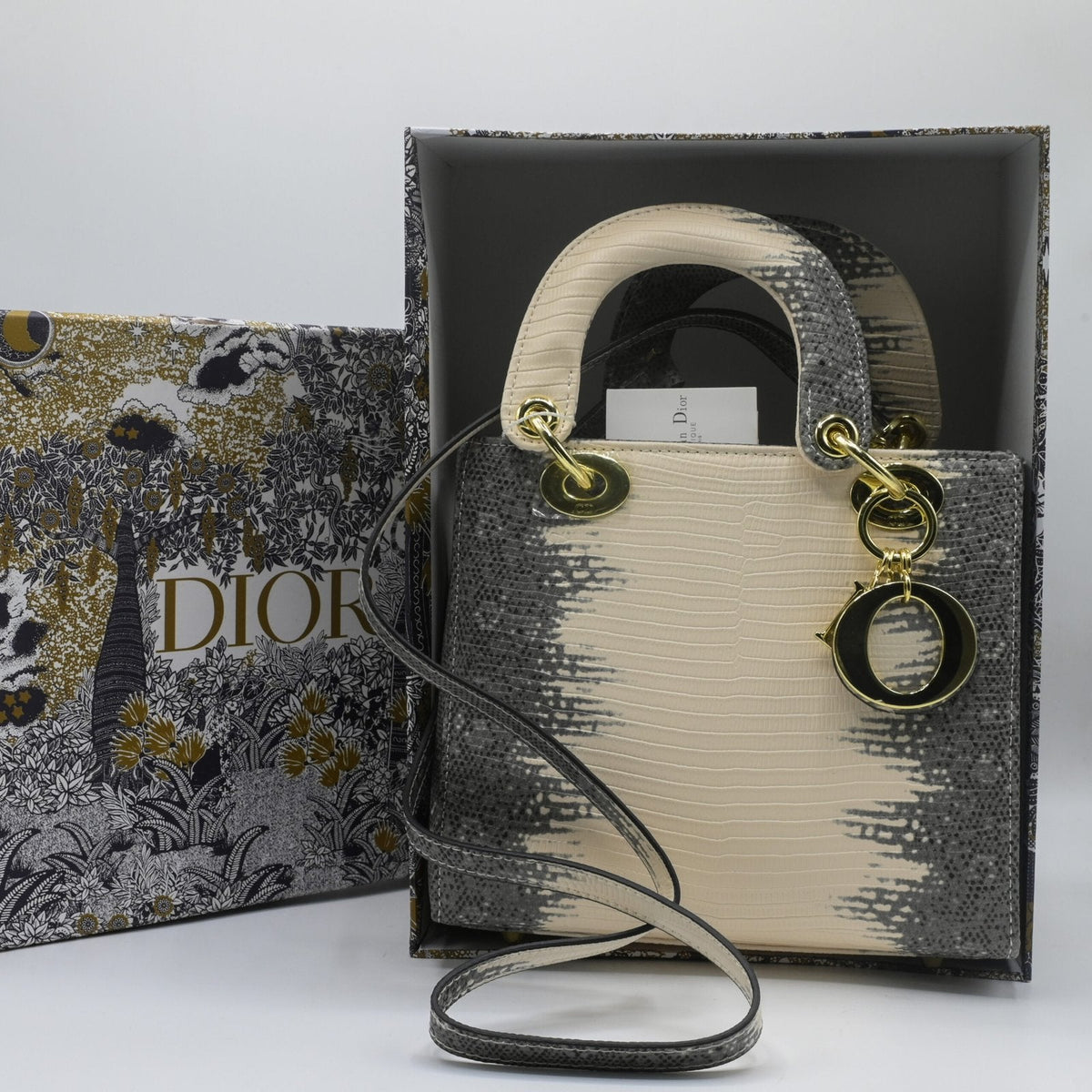 Dior LADY HAND BAG Grey