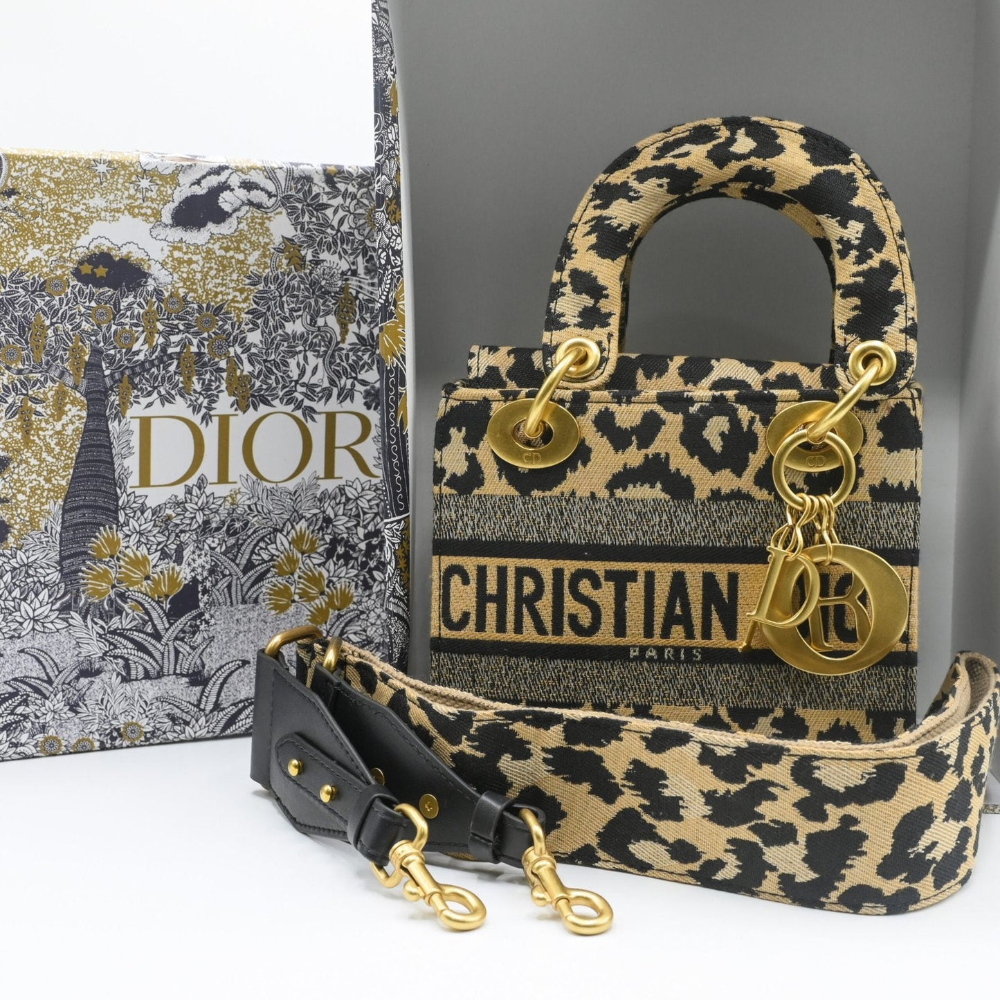 Dior LADY MINI Golden